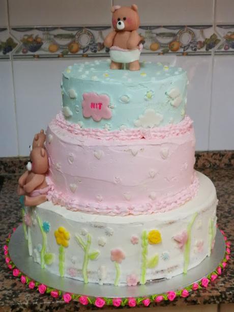 Tarta Bautizo Para Nit