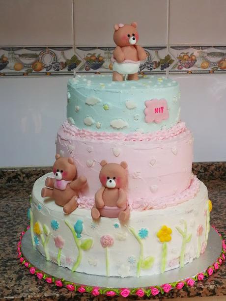 Tarta Bautizo Para Nit