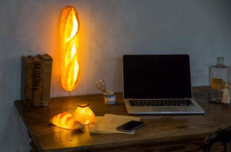 Lámparas de pan - Impresionantes lámparas hechas con pan de verdad