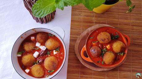 Albóndigas de calabaza asada