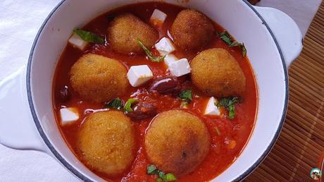 Albóndigas de calabaza asada