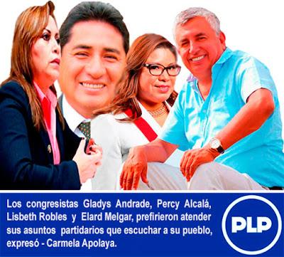 EMPLAZAN A CONGRESISTAS DE LIMA PROVINCIAS…