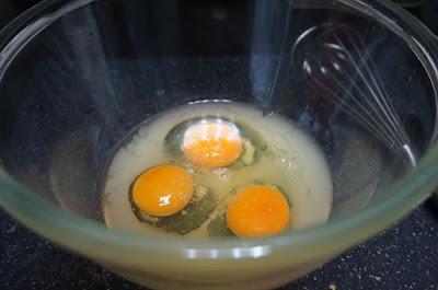 Tortilla de berenjenas y calabacín