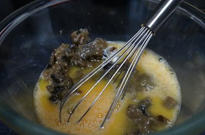 Tortilla de berenjenas y calabacín