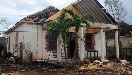 Daños ocasionados por Irma a su paso por Esmeralda.