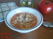 Crema gazpacho bacalao