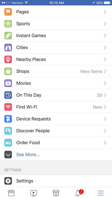 Facebook quiere llevarte al cine con nueva función en prueba