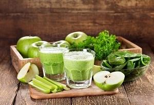 Jugo verde para desintoxicar