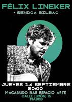 Concierto de Félix Lineker y Sendoa Bilbao en Macanudo Bar