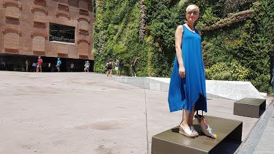 Vestido picos de Roberto Navazo Vestido picos de Roberto Navazo