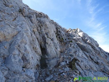 Torre Blanca: parte final de la subida