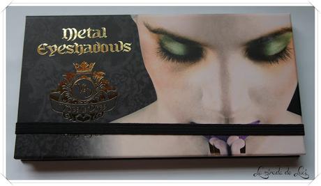 VIVA LA DIVA, Metal Eyeshadows Palette.