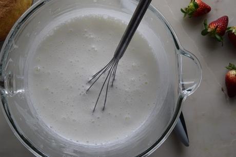 Tarta de merengue, la tarta de cumpleaños