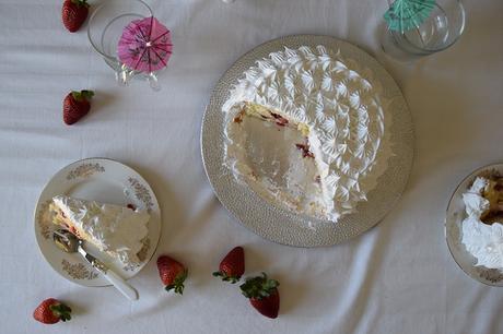 Tarta de merengue, la tarta de cumpleaños