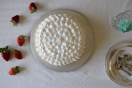 Tarta de merengue, la tarta de cumpleaños