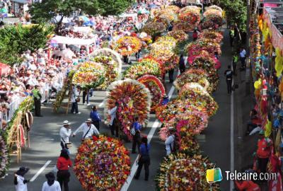 Color infinito en la Feria de las Flores de Medellín