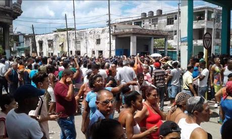 FOTO GALERÍA: Protestas masivas en La Habana