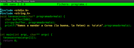 Evadiendo no-exec stacks con técnicas ret2libc