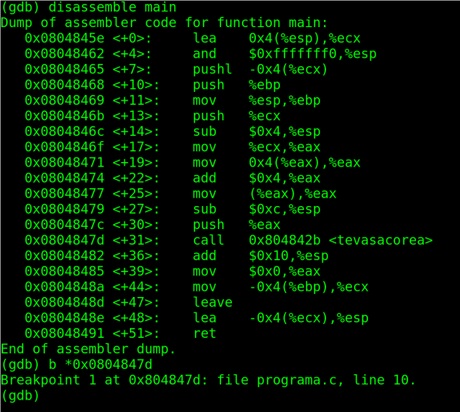 Evadiendo no-exec stacks con técnicas ret2libc