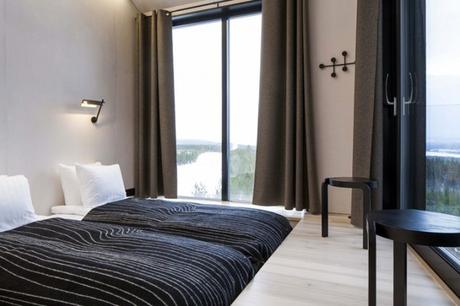 Diseño nórdico, naturaleza y auroras boreales en el Treehotel