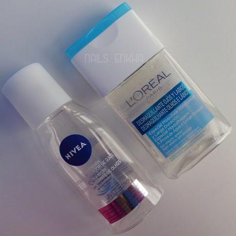 DESMAQUILLANTE OJOS L'OREAL Y NIVEA