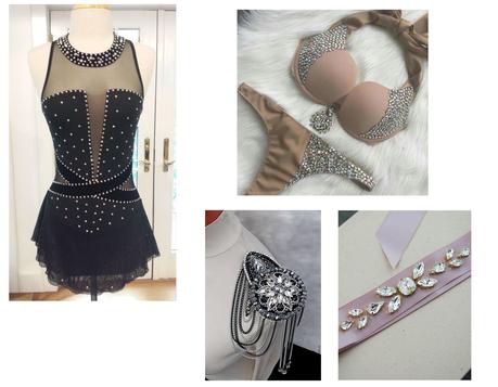 Decorar un vestido o dar un toque de brillo