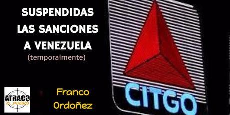 SUSPENDIDAS LAS SANCIONES A VENEZUELA