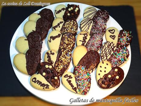 Galletas de mantequilla fáciles, ideales para decorar