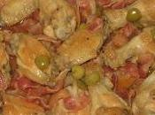 Guiso pollo aceitunas