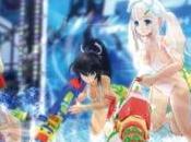 pronto llegarán batallas agua Senran Kagura Peach Beach Splash