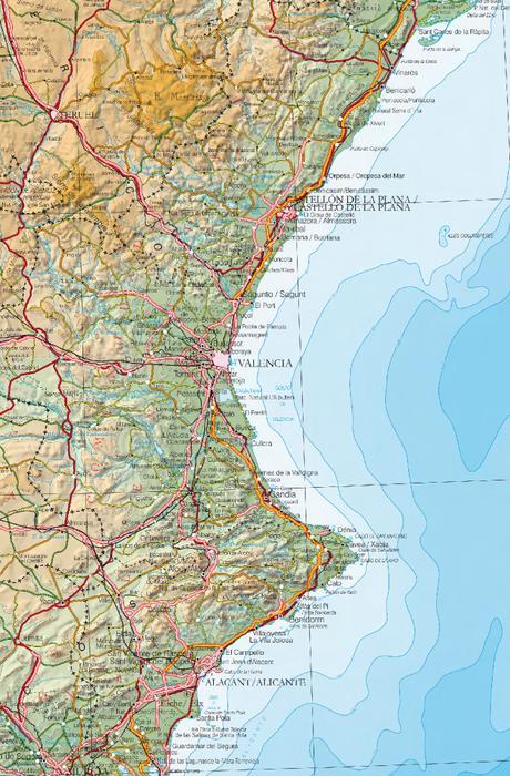 Cartografía Comunidad Valenciana
