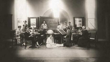 Astrónomas del Observatorio de Harvard en 1925.