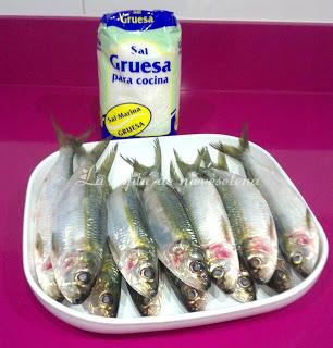 Sardinas a la sal