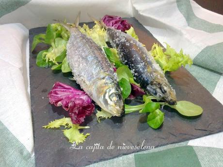 Sardinas a la sal