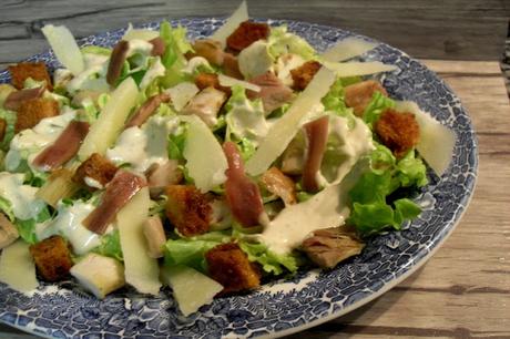 Ensalada César a mi manera