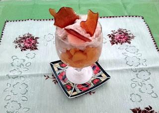 MANGO CON CHOCOLATE Y CARAMELO