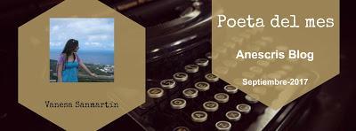 Viernes de poesía con el poeta del mes: Vanesa Sanmartín