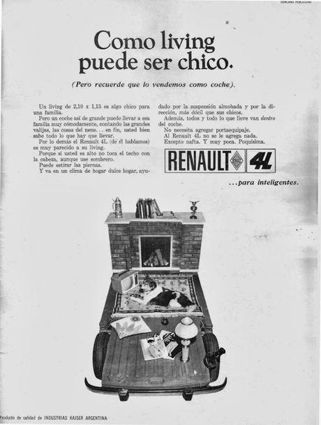 El Renault 4 visto como living