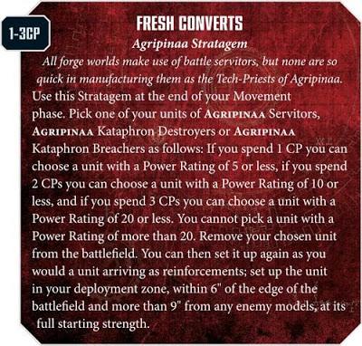 El Mundo-Forja de Agripinaa en Warhammer Community (Y poco mas)