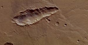 Cicatrices de impacto en Marte