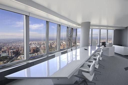 Oficinas Agbar en Torre de Cristal – Madrid