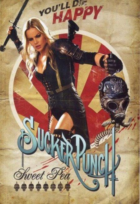 Carteles retro de “Sucker Punch”