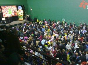 Falta de planificación del Ayuntamiento de Palencia en la fiesta de disfraces.