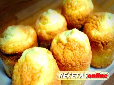 Muffins de almendra - Recetas de cocina RECETASonline Muffins de almendra - Recetas de cocina RECETASonline