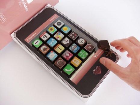 Iphone de chocolate