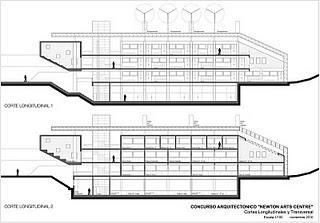 Concurso por Invitación Newton Arts Centre - Aldo Facho Dede + Pedro Pesci + Carlos Rosas Arraiano arquitectos