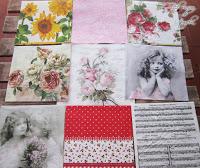 SORTEO internacional de Servilletas decoradas para decoupage