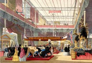 Más secciones del pabellón, el mayor edificio del mundo en su época