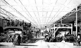 Sección de maquinaria pesada de la Exhibición