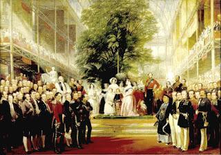 Uno de mayo de 1851. La reina Victoria y el príncipe Alberto inauguración la Gran Exhibición